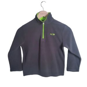 Champion Boys' Fleece Pullover Sweater | Zip Long Sleeve, Size S/P (6-7)